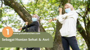 yonathan chen jual rumah griya hati hijau dengan kelebihan Hidup Sehat & Asri