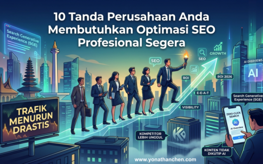 10 Tanda Perusahaan Anda Membutuhkan Optimasi SEO Profesional Segera (Update 2026) - yonathan chen konsultan bisnis dan properti surabaya
