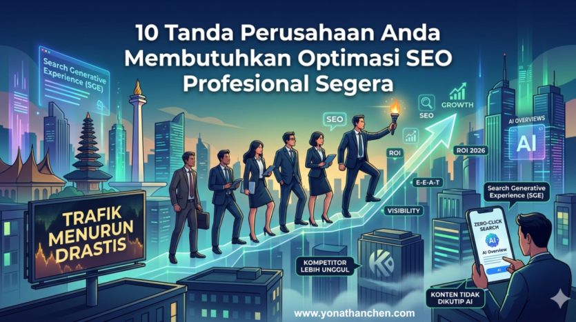 10 Tanda Perusahaan Anda Membutuhkan Optimasi SEO Profesional Segera (Update 2026) - yonathan chen konsultan bisnis dan properti surabaya