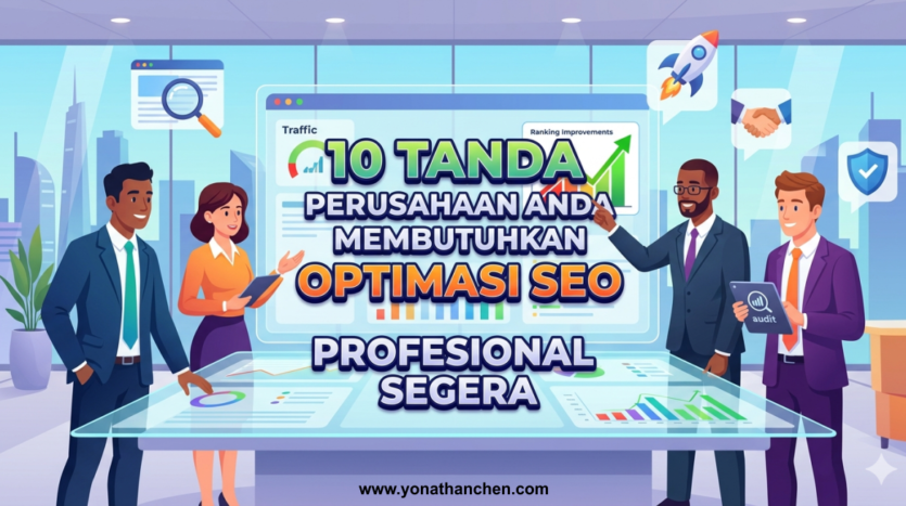 10 Tanda Perusahaan Anda Membutuhkan Optimasi SEO Profesional Segera - yonathan chen konsultan bisnis dan properti surabaya