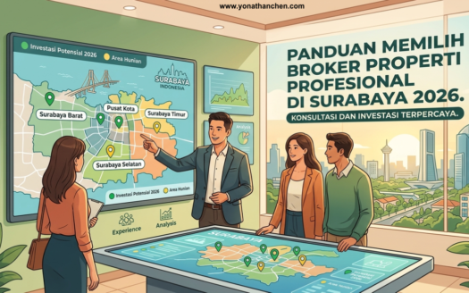 Panduan Memilih Broker Properti Profesional di Surabaya 2026 - Tips & Rekomendasi - yonathan chen konsultan properti surabaya