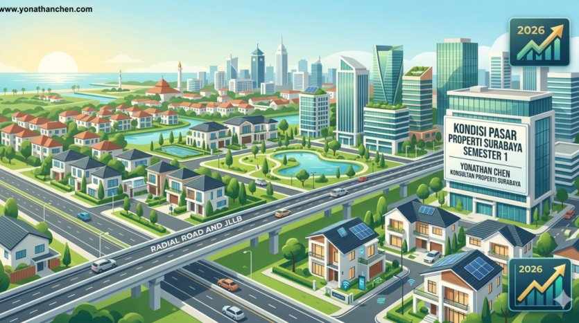 Review Jujur - Kondisi Pasar Properti Surabaya Semester Pertama 2026 – Tren & Prediksi - yonathan chen konsultan properti surabaya