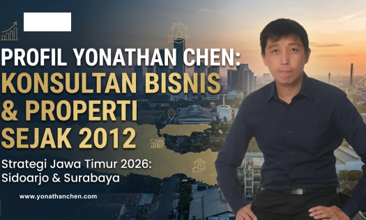 Profil Yonathan Chen - Konsultan Bisnis Berpengalaman Sejak 2012 di Sidoarjo untuk Strategi Properti dan Akselerasi Bisnis di Jawa Timur 2026